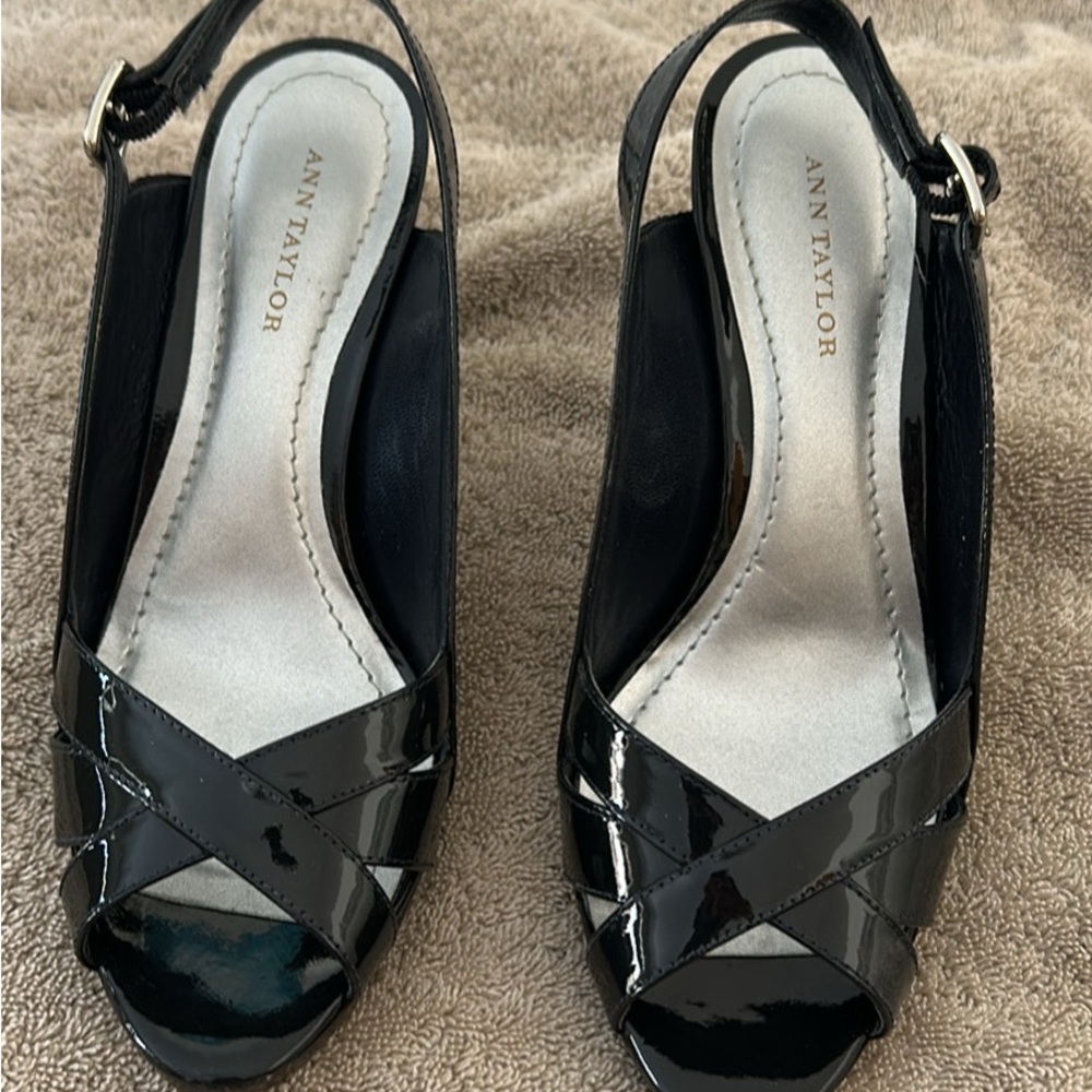 Ann Taylor Cassandra Peeptoe Platform
